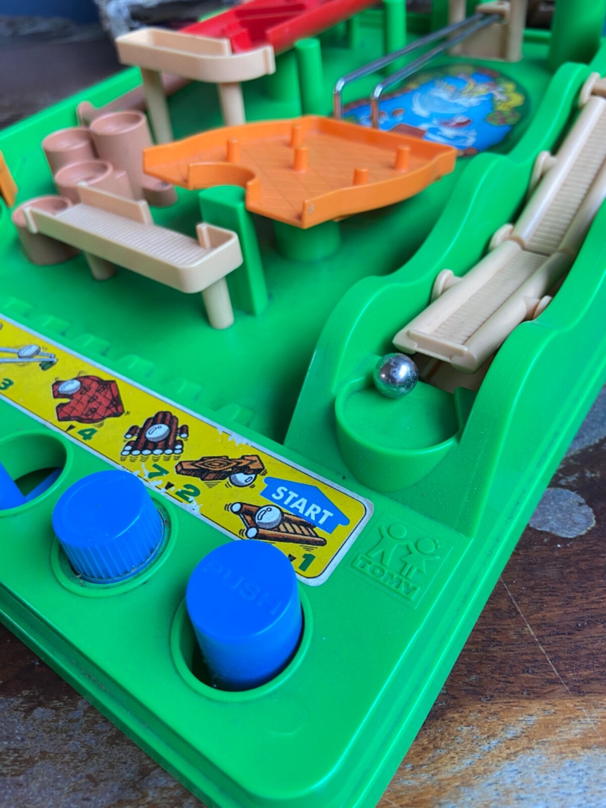 1979 Rare Vintage Tomy Screwball Scramble Game Made in japan