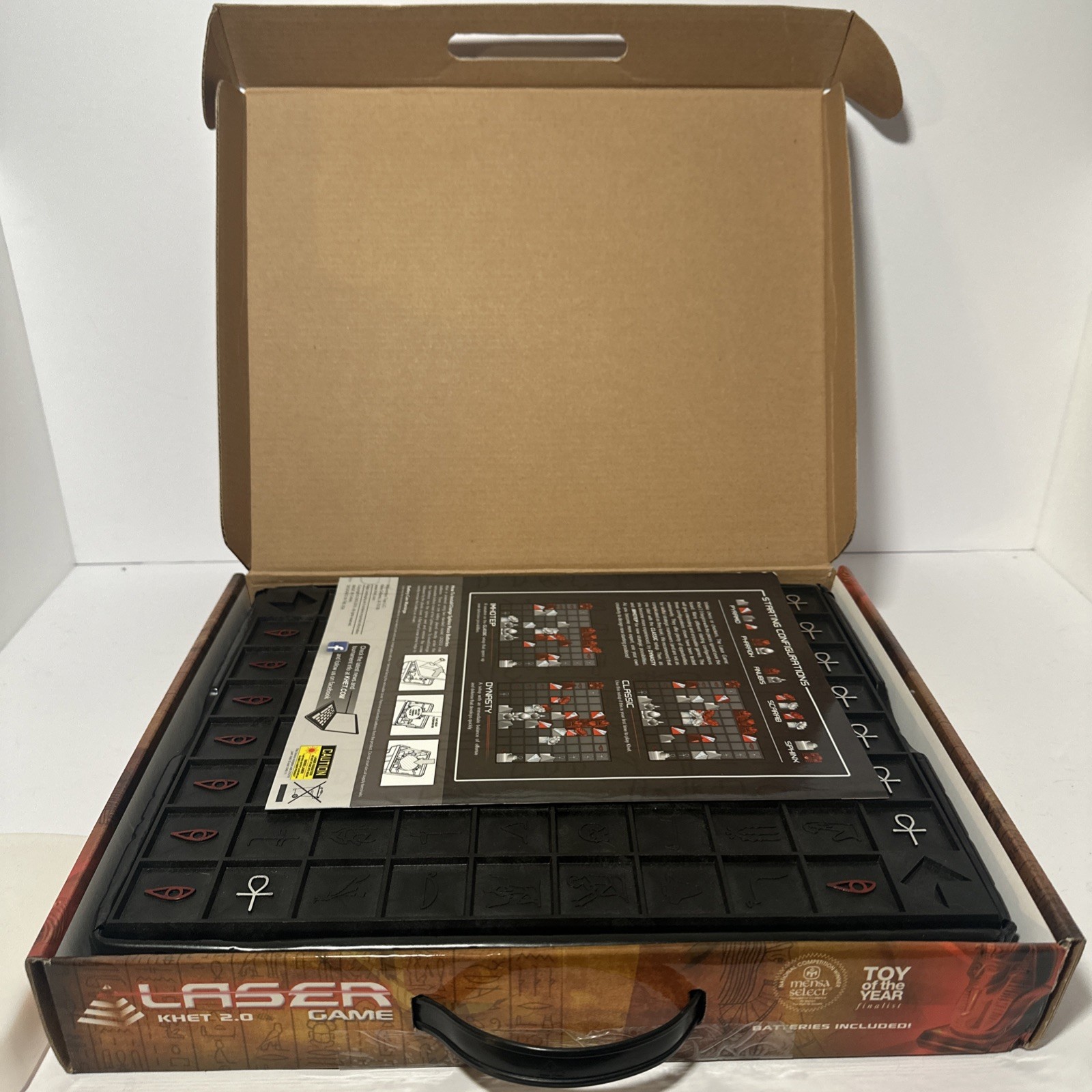 Laser Khet 2.0 Board Game Innovention Toys Toy Of The Year Finalist, Mensa Game