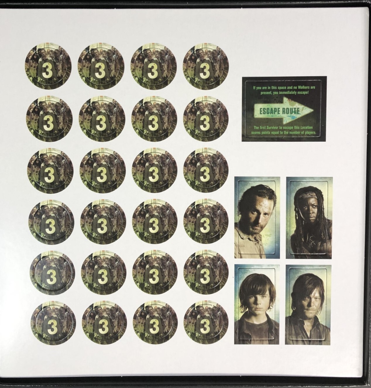 THE WALKING DEAD: Don’t Look Back Dice Board Game 2014 Cryptozoic Free Shipping
