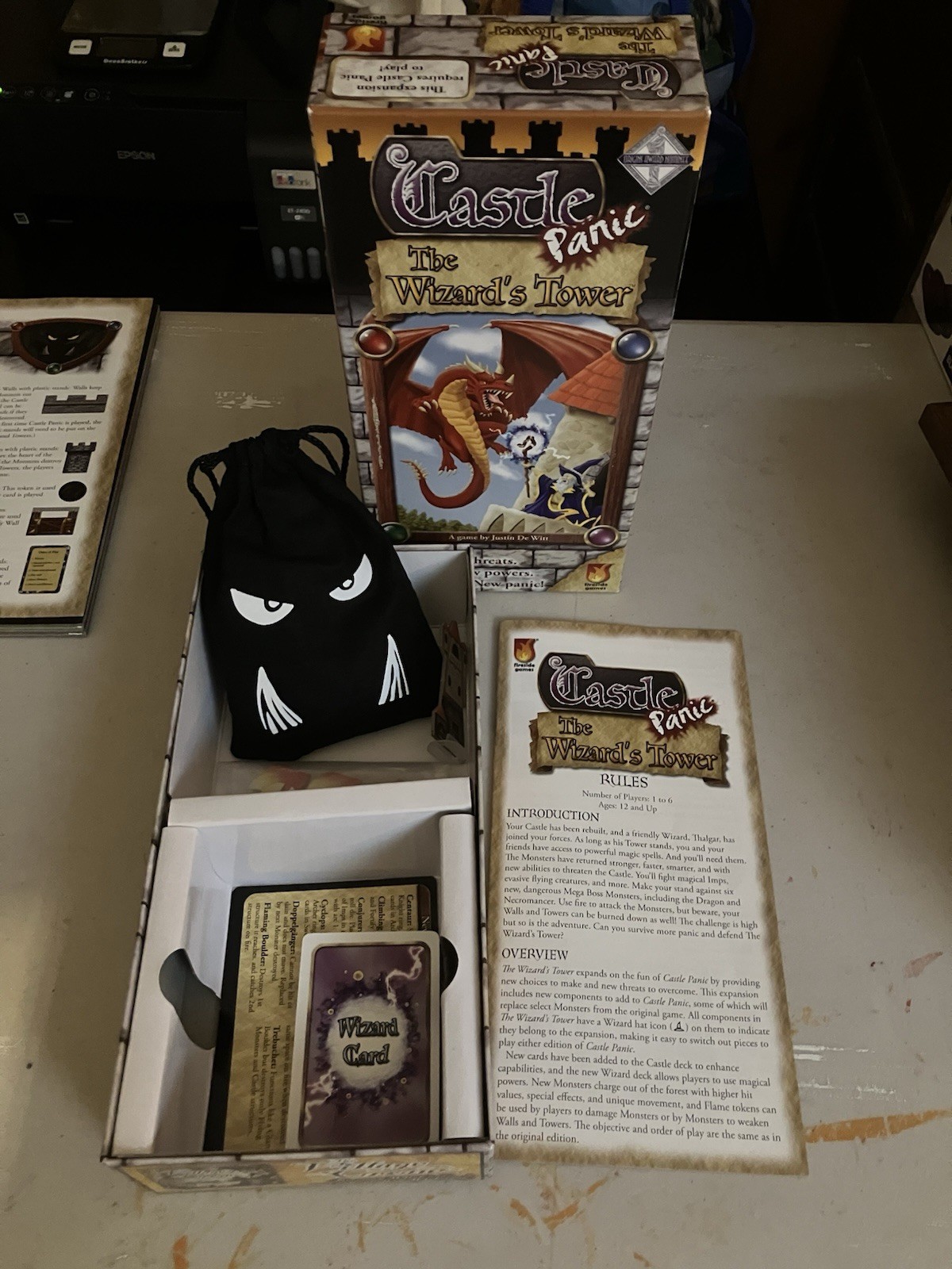 Castle Panic + The Wizard’s Tower Expansion