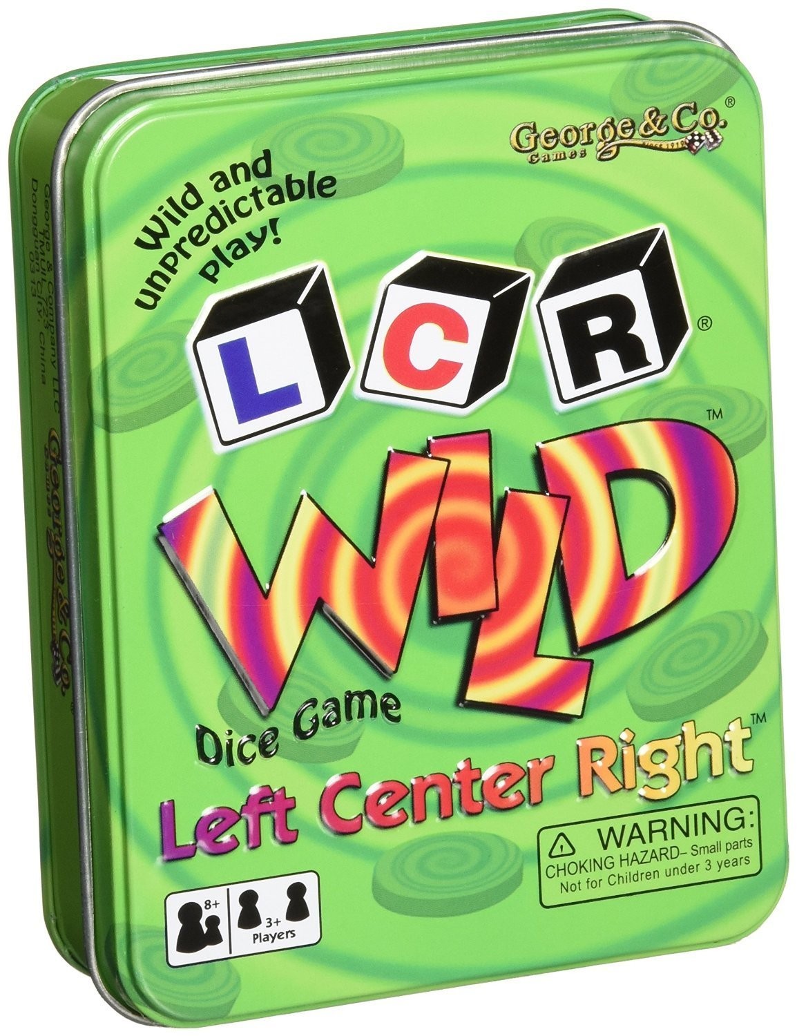 George And Company Geo0723 Lcr R Wild Dice Game