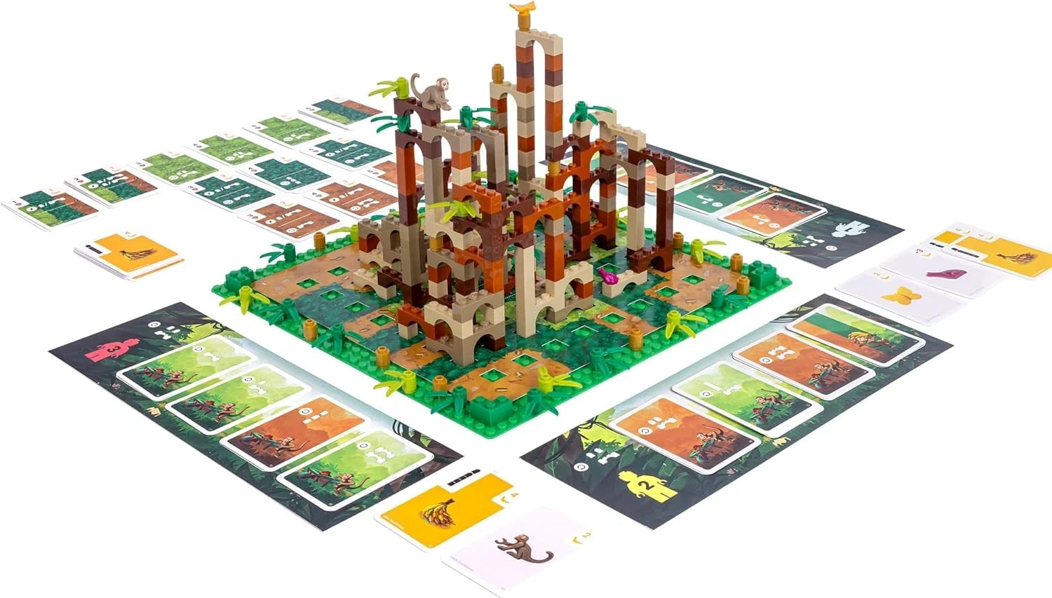 Lego Monkey Palace Board Game 2-4 Players
