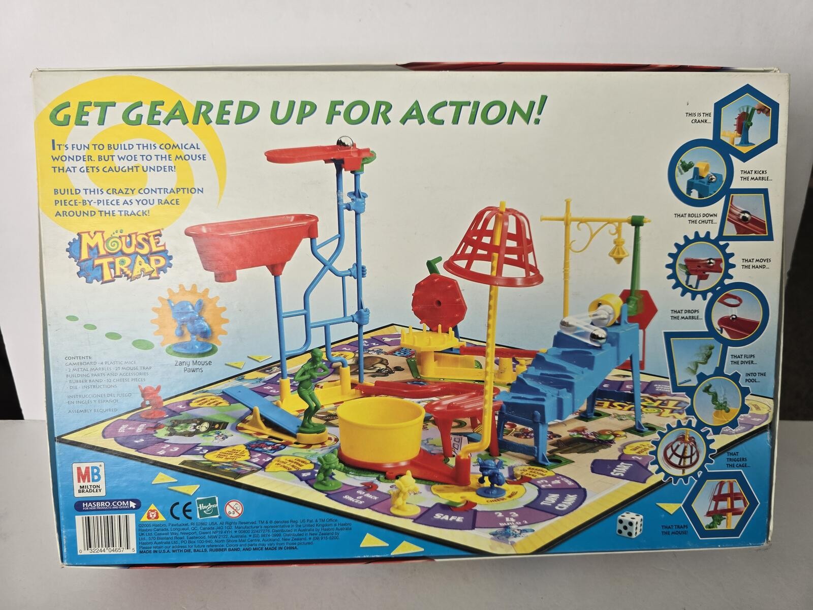 Mouse Trap Board Game – 2005 Classic Family Game
