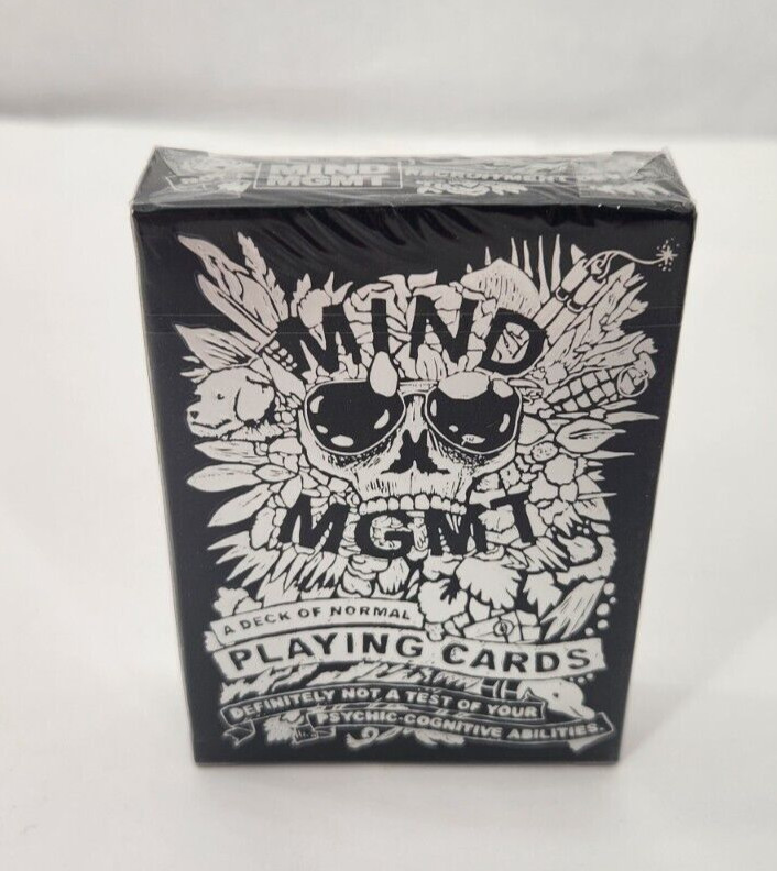 Off the Page Boxed Game Mind MGMT – Deck of Playing Cards New Sealed