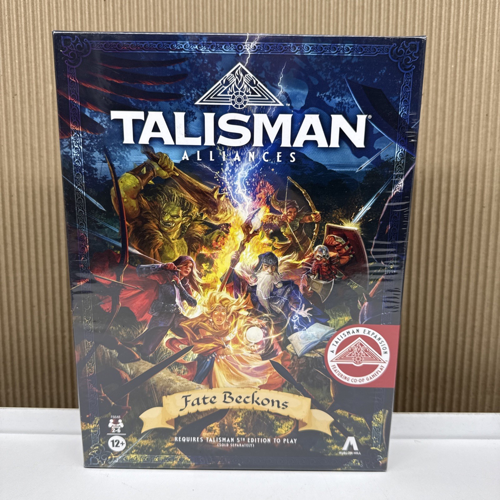Hasbro Gaming Talisman Alliances: Fate Beckons Board Game Expansion Strategy NEW