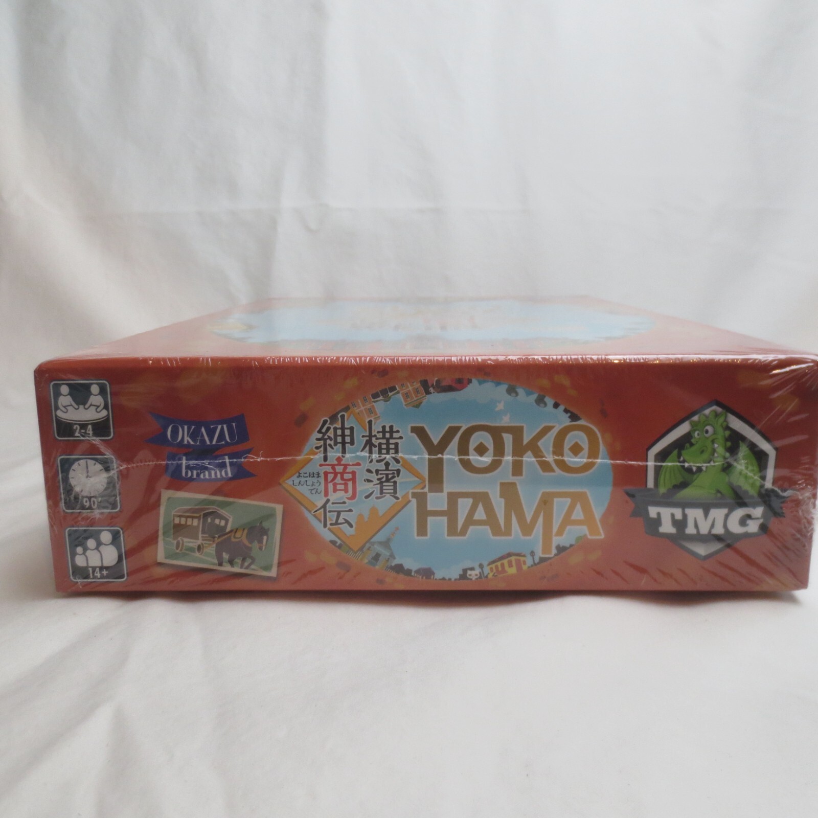 Yokohama Board Game DELUXE TMG Tasty Minstrel Out Of Print NEW Factory Sealed