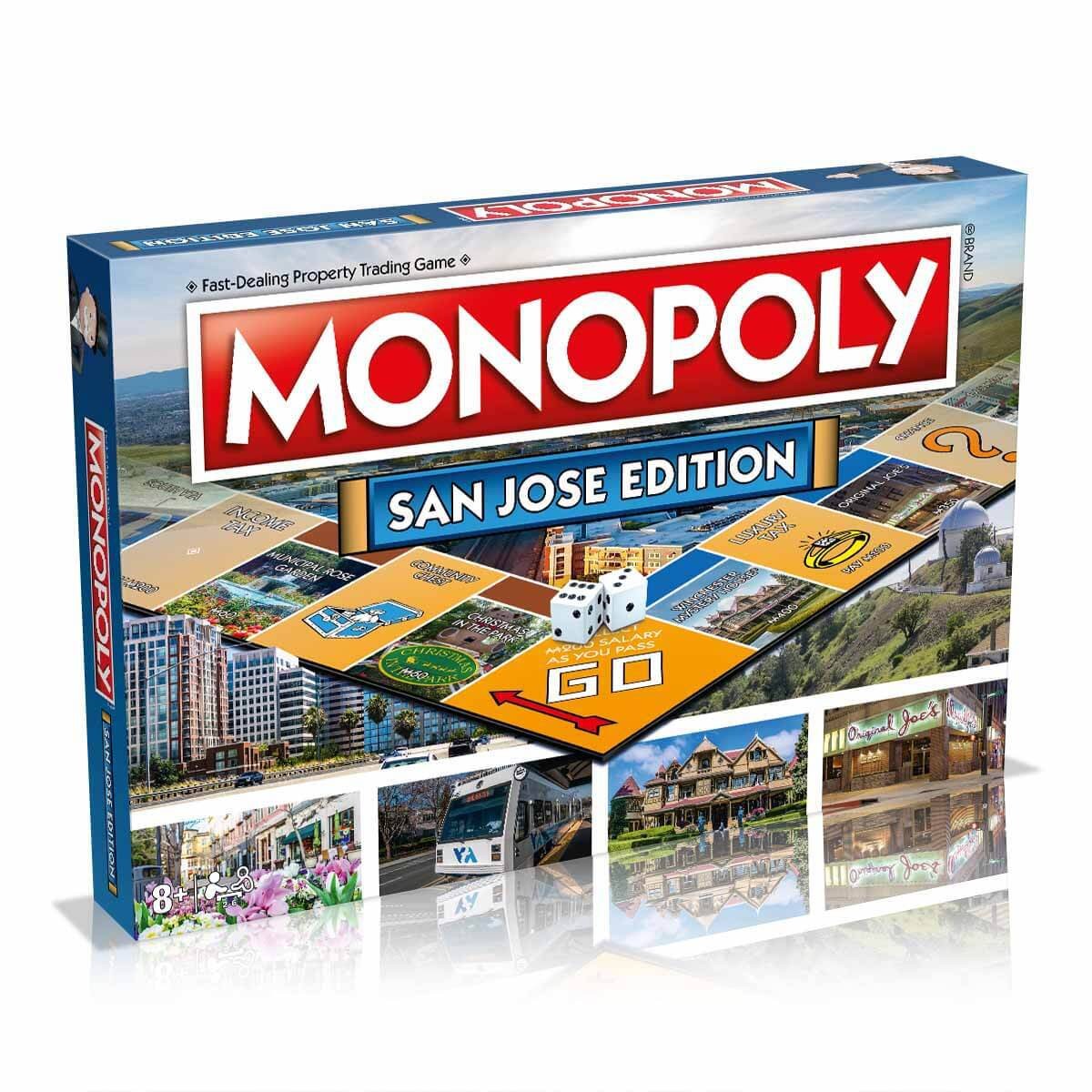 San Jose, CA Monopoly Board Game – New & Sealed