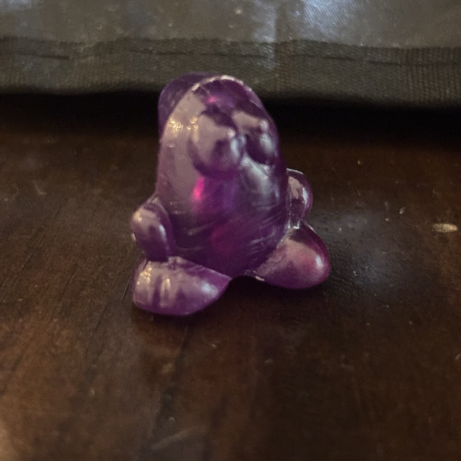 Beautiful Purple EGGY Ice Clear Gogos Crazy Bones Original 1996
