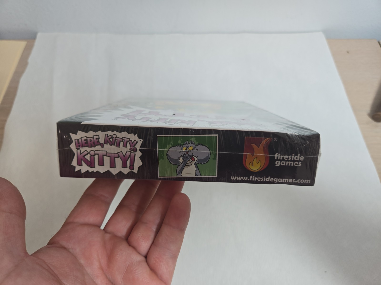 NEW SEALED Here Kitty Kitty Board Game by Fireside Games | Family Cat Card Game