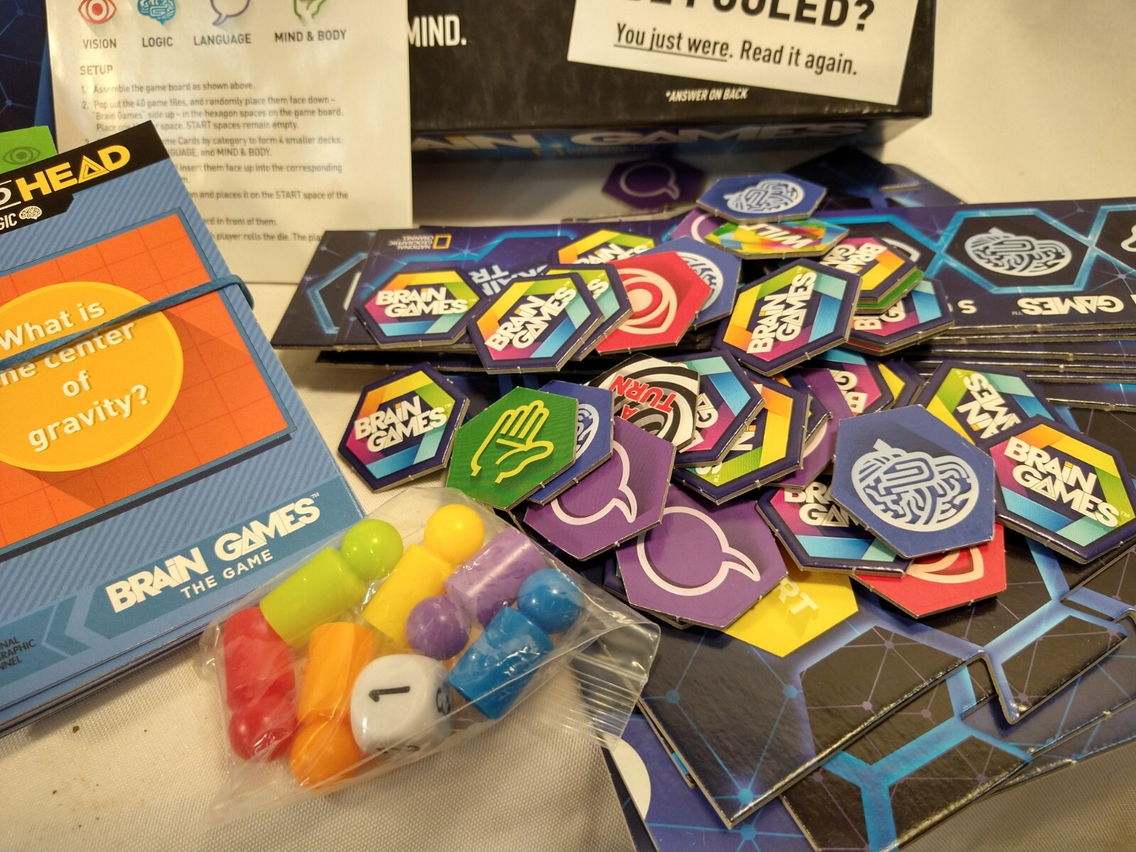 Brain Games The Game Based on the Emmy Nominated National Geographic Channel