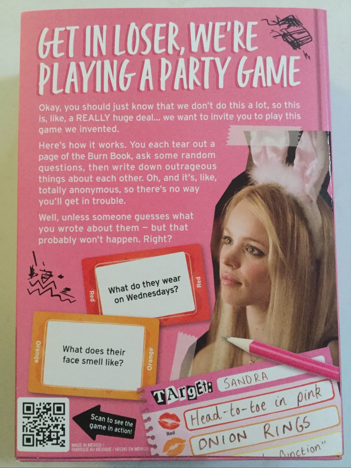 MEAN GIRLS – Burn Book A Party Game BRAND NEW Board Game SHIPS QUICKLY In Stock