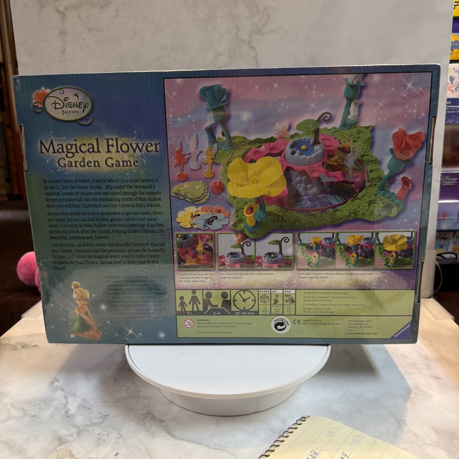 Disney Fairies Magical Flower Garden Game 2007 NEW SEALED EBRC3