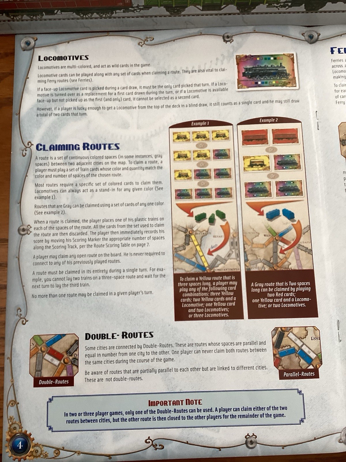 Ticket to Ride EUROPE Board Game Days of Wonder Alan R. Moon all pieces included