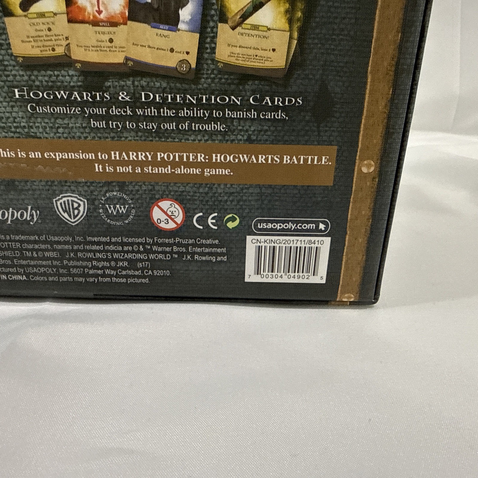 NIB Harry Potter Hogwarts Battle The Monster Box of Monsters Card Game Expansion