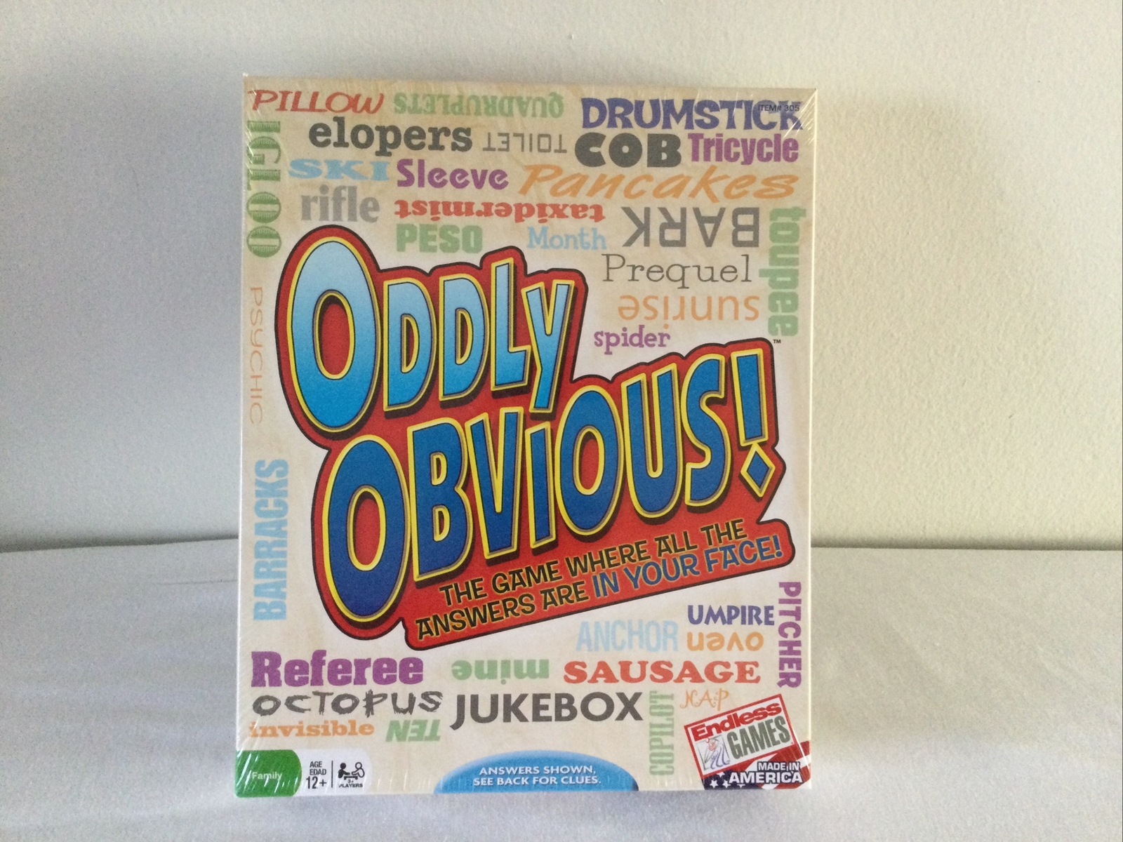 ODDLY OBVIOUS! The Party Board Game – NEW