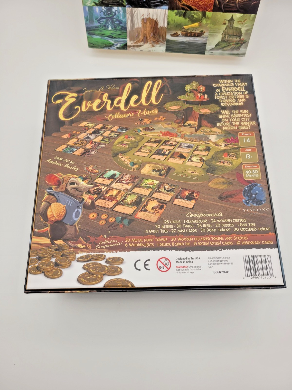 Everdell Collector’s Edition Board Game – James A Wilson Starling Games complete