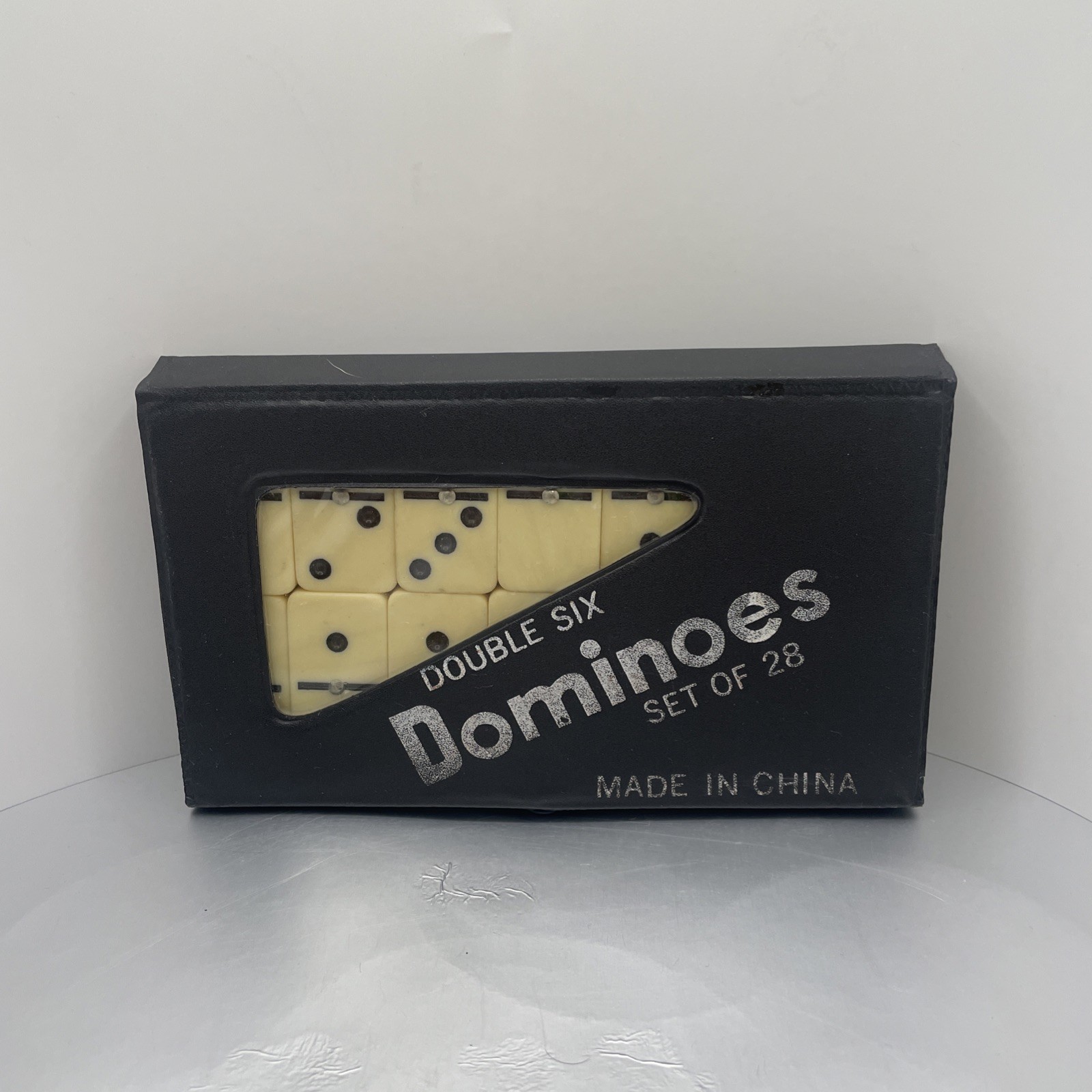 Dominoes Double Six Mini Set – 28 Tiles with Carry Travel Case – Classic Game