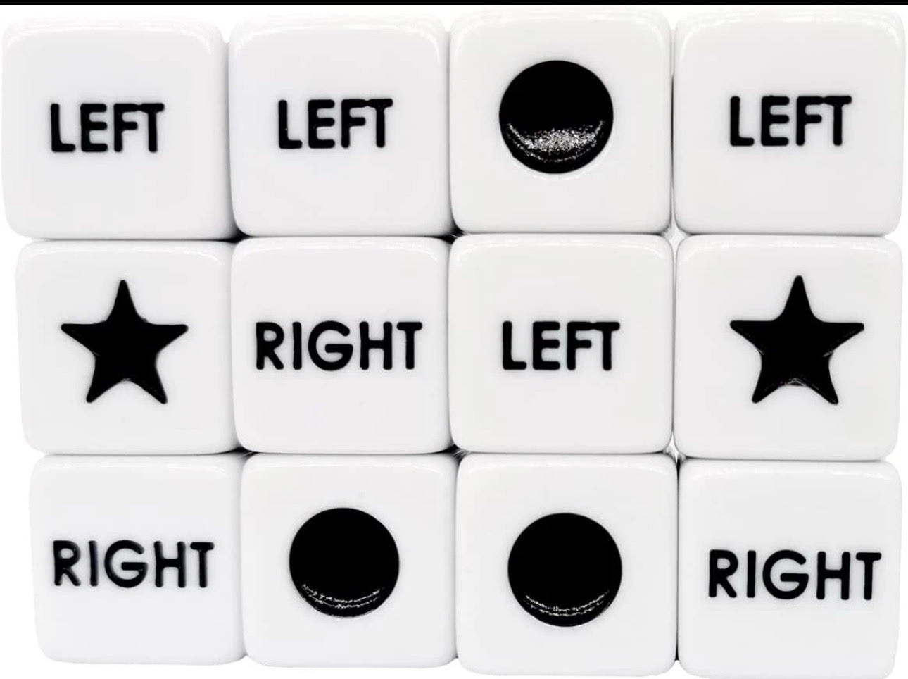 🔥 The Original LCR Left Center Right Dice Game – ONE GAME Fun Family