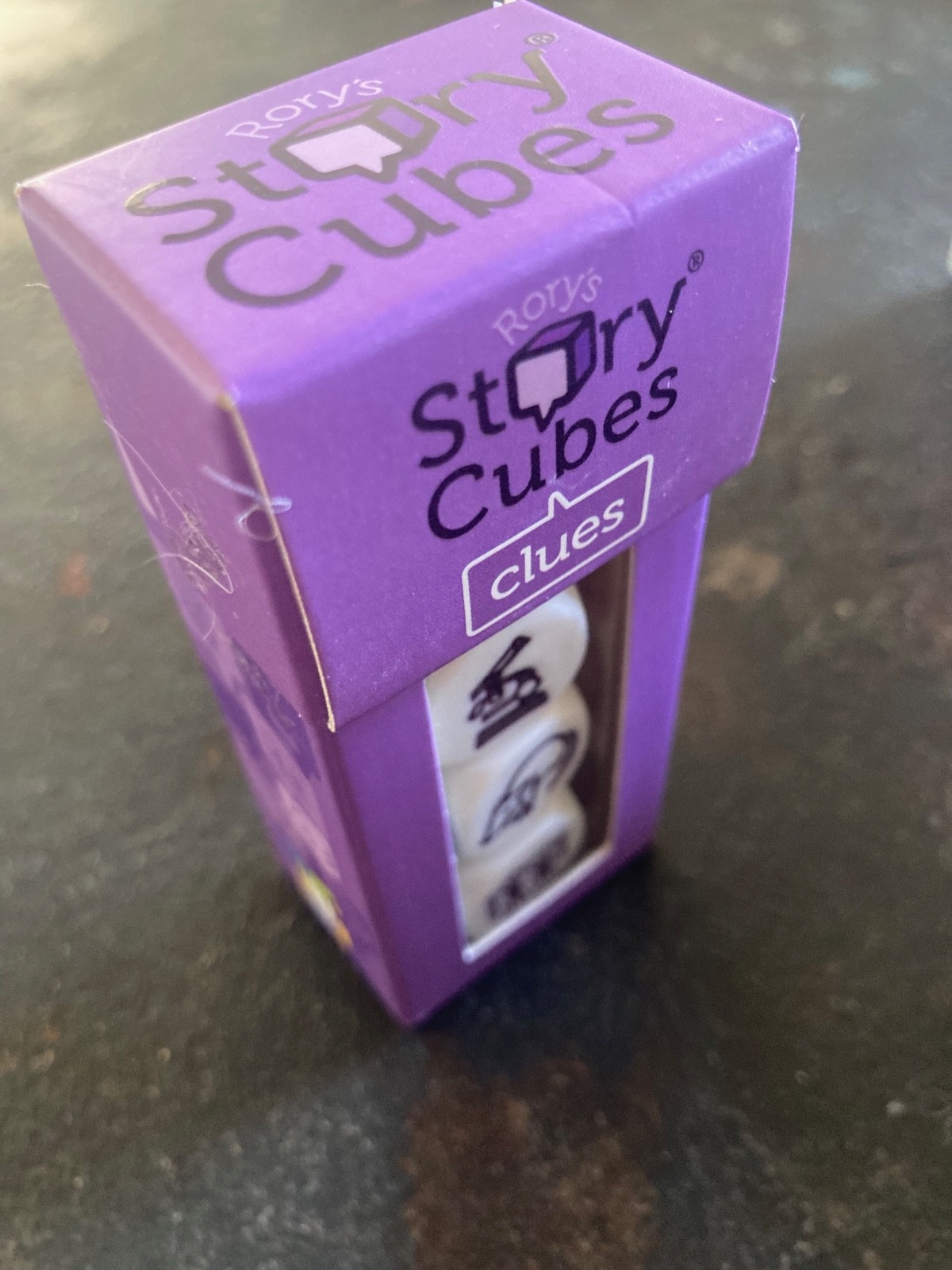 Rory’s Story Cubes Clues, Purple New