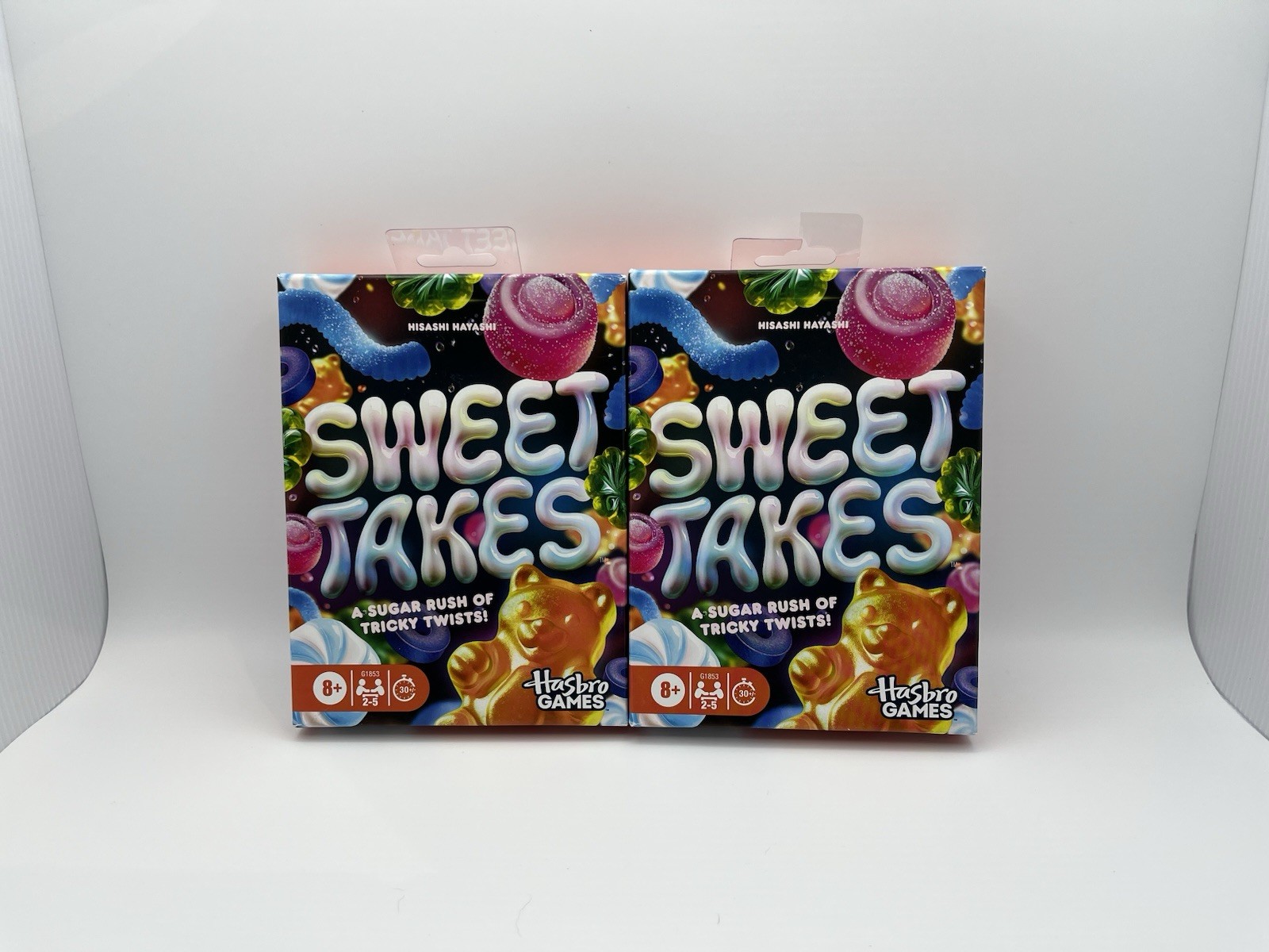 Hasbro Games Sweet Takes A Sugar Rush Of Tricky Twists Ages 8 Up (2) Brand New