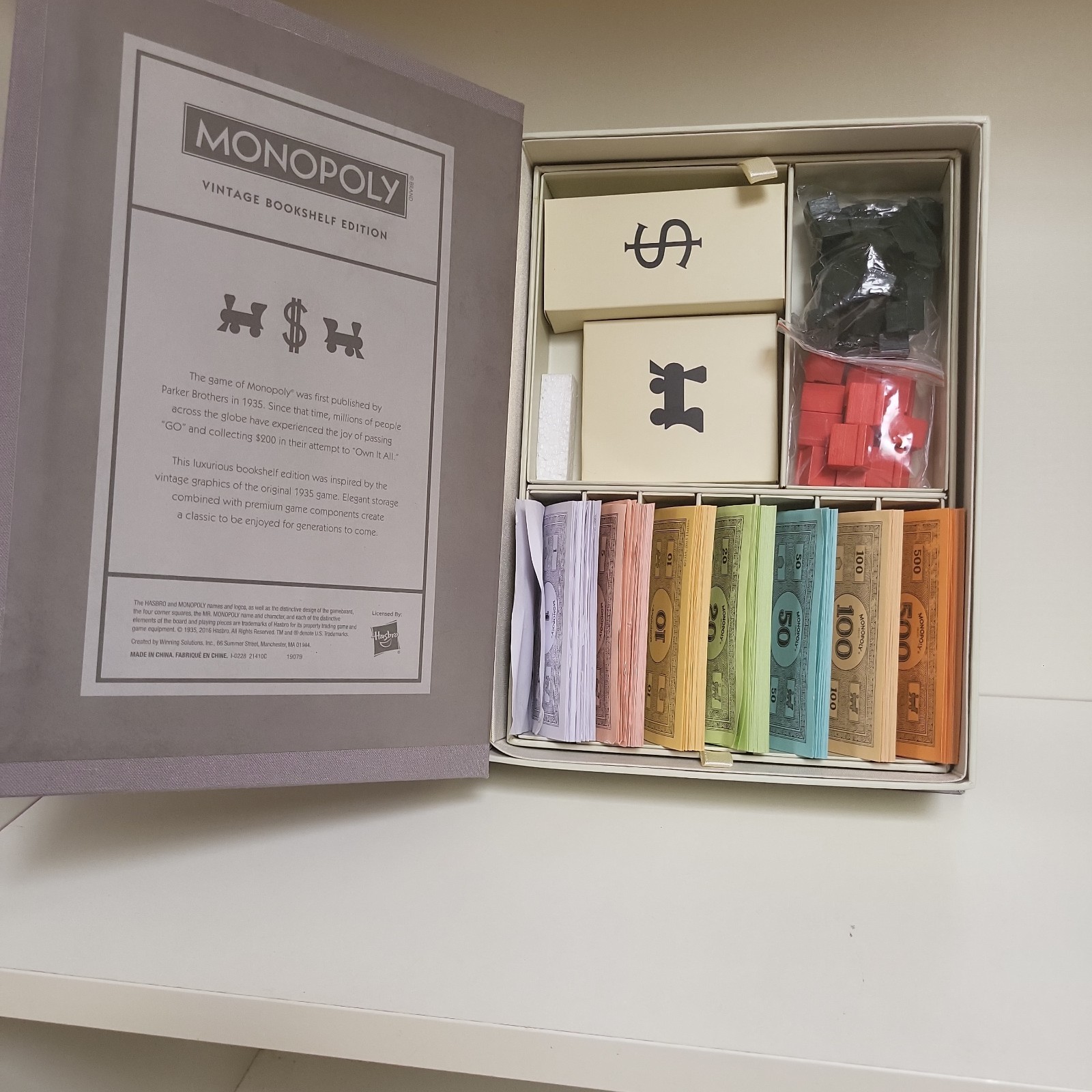Monopoly Vintage Bookshelf Edition – WS Game Company