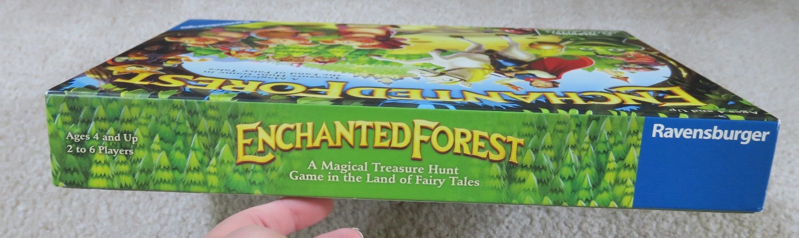 Enchanted Forest Magical Treasure Hunt Board Game Complete Ravensburger