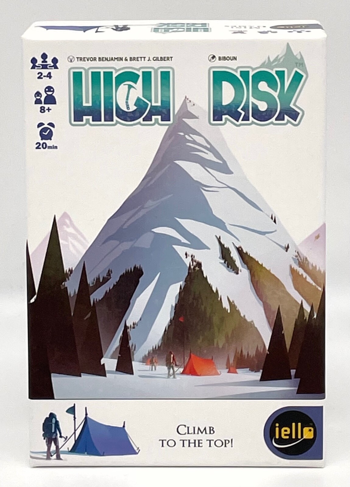 High Risk Game By Iello (2-4 Players) – For Ages 8 years old and Up – Complete