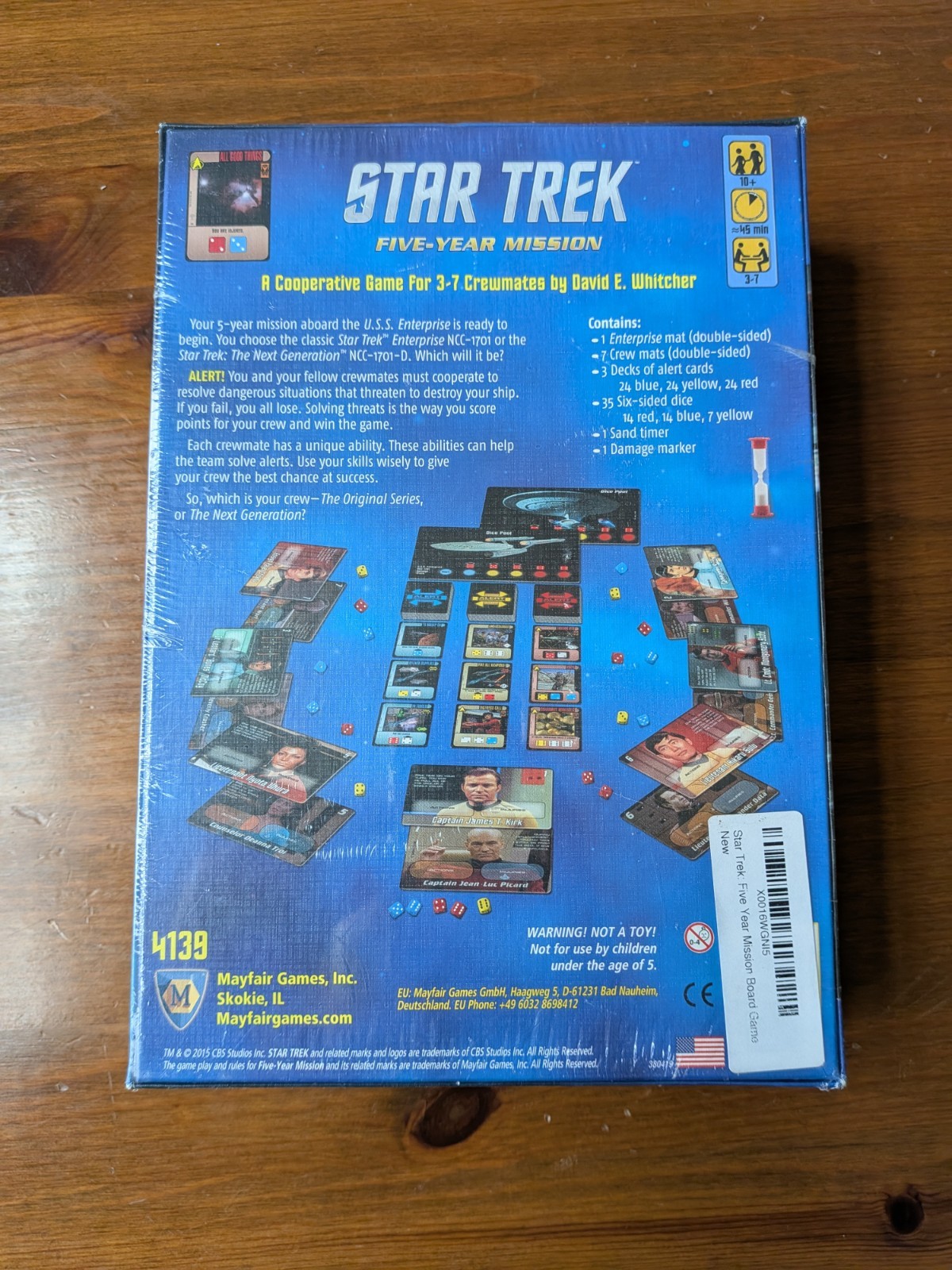 Star Trek: Five Year Mission Board Game