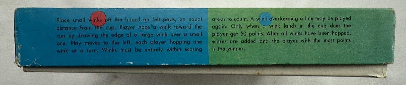 1963 Disney Tiddly Winks Game by Whitman Complete in Great Condition FREE SHIP
