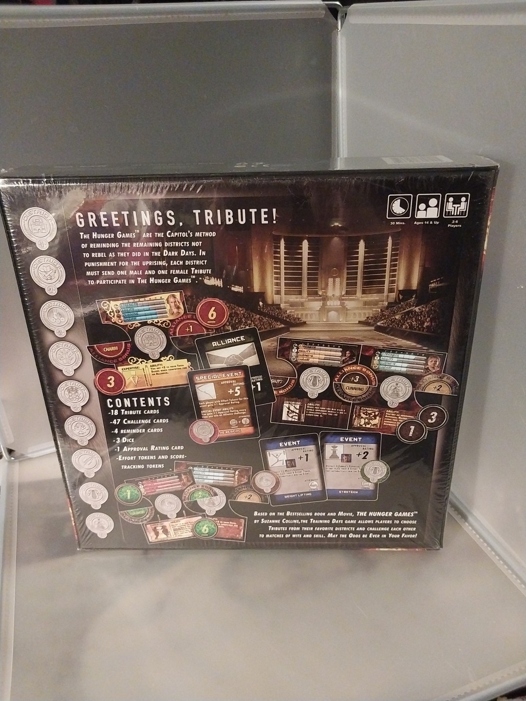 The Hunger Games Training Days A Game Of Strategy NECA New Sealed.