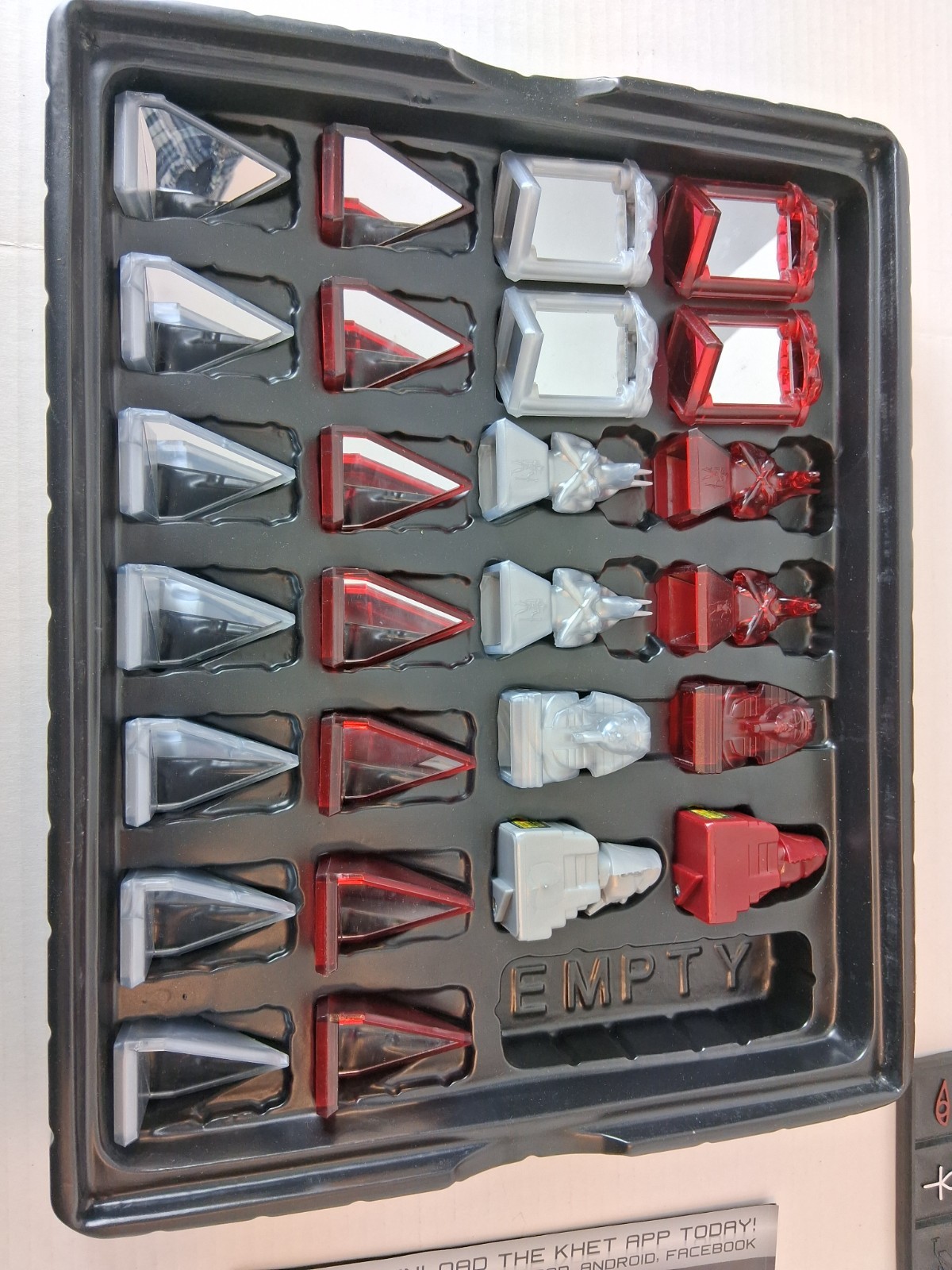 Laser Khet 2.0 Strategy Board Game Mensa Toy Of The Year Finalist TESTED WORKS!