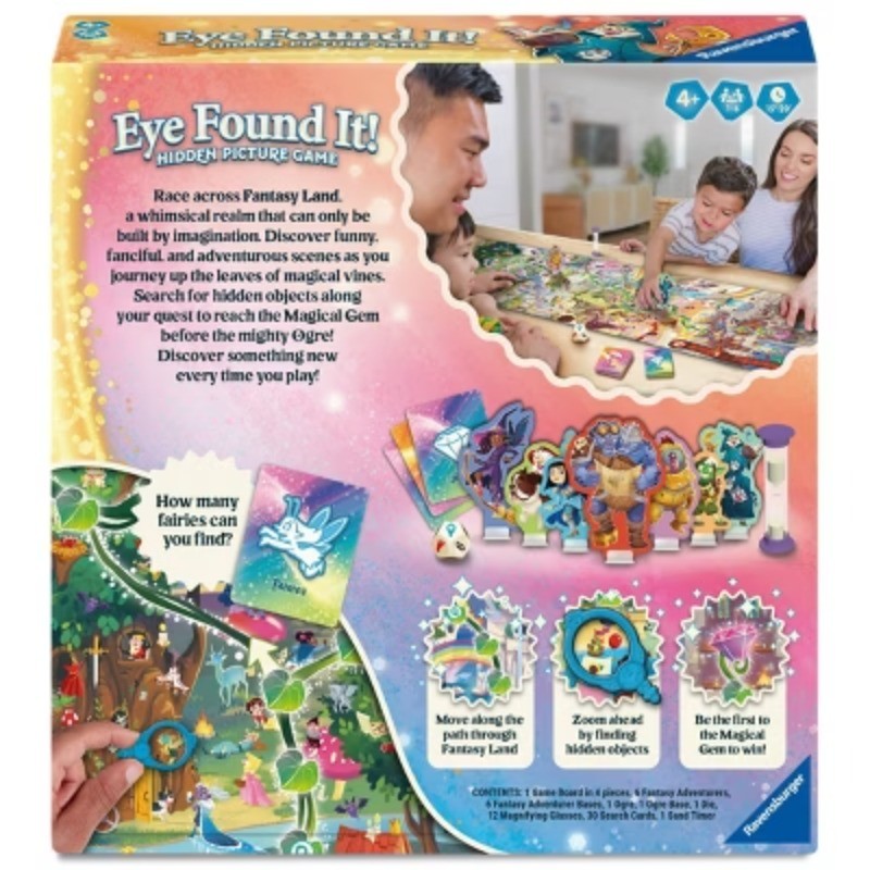 Found It! Fantasy Unicorns And Dragons Hidden Picture Board Games Board Games