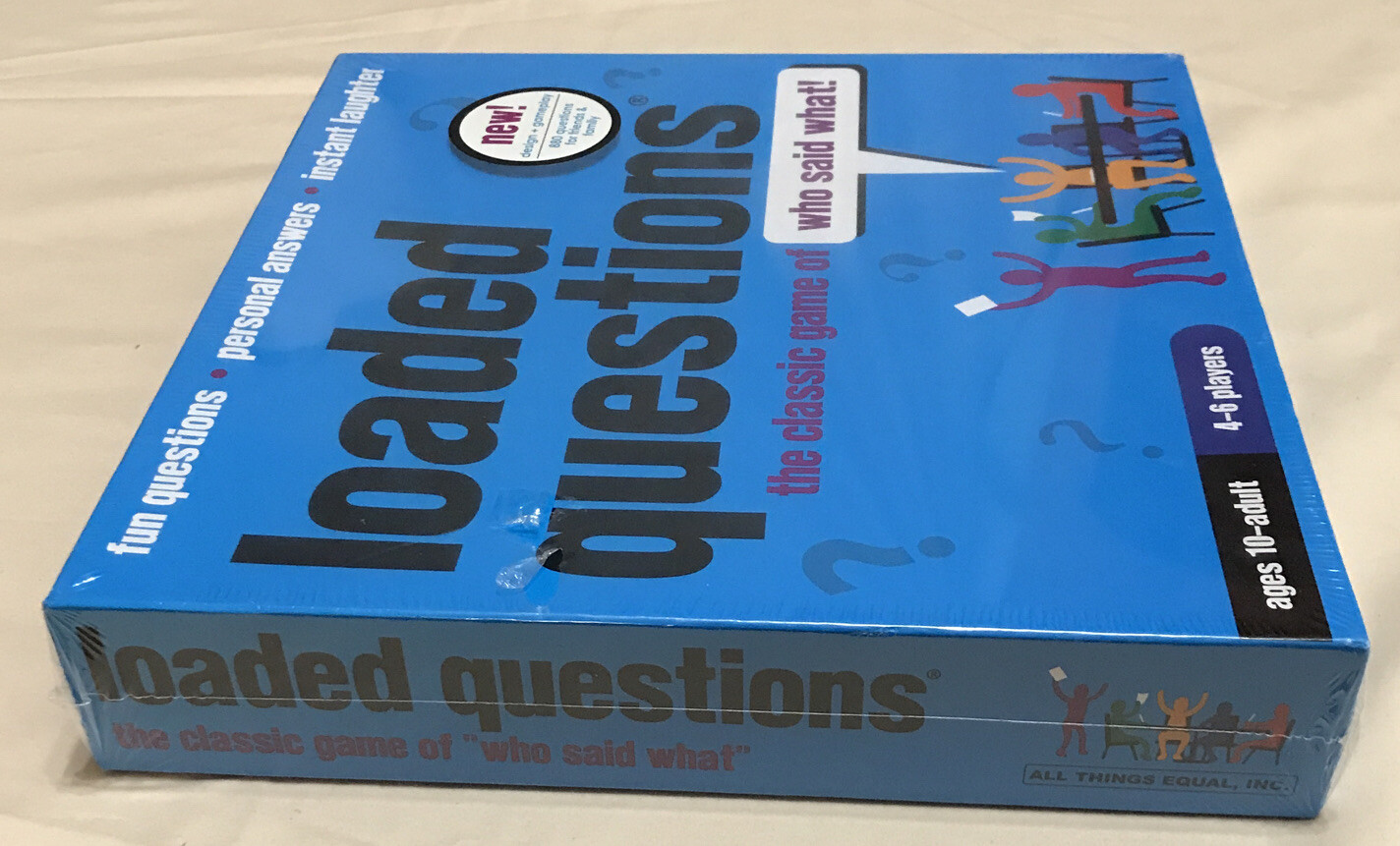 Loaded Questions Classic Family & Party Board Game Trivia 4-6 players New Sealed