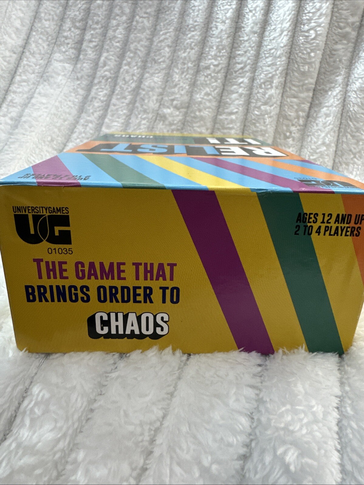 University Games Relist It Family Party Game for Ages 12 and Up, 2 to 4 Player