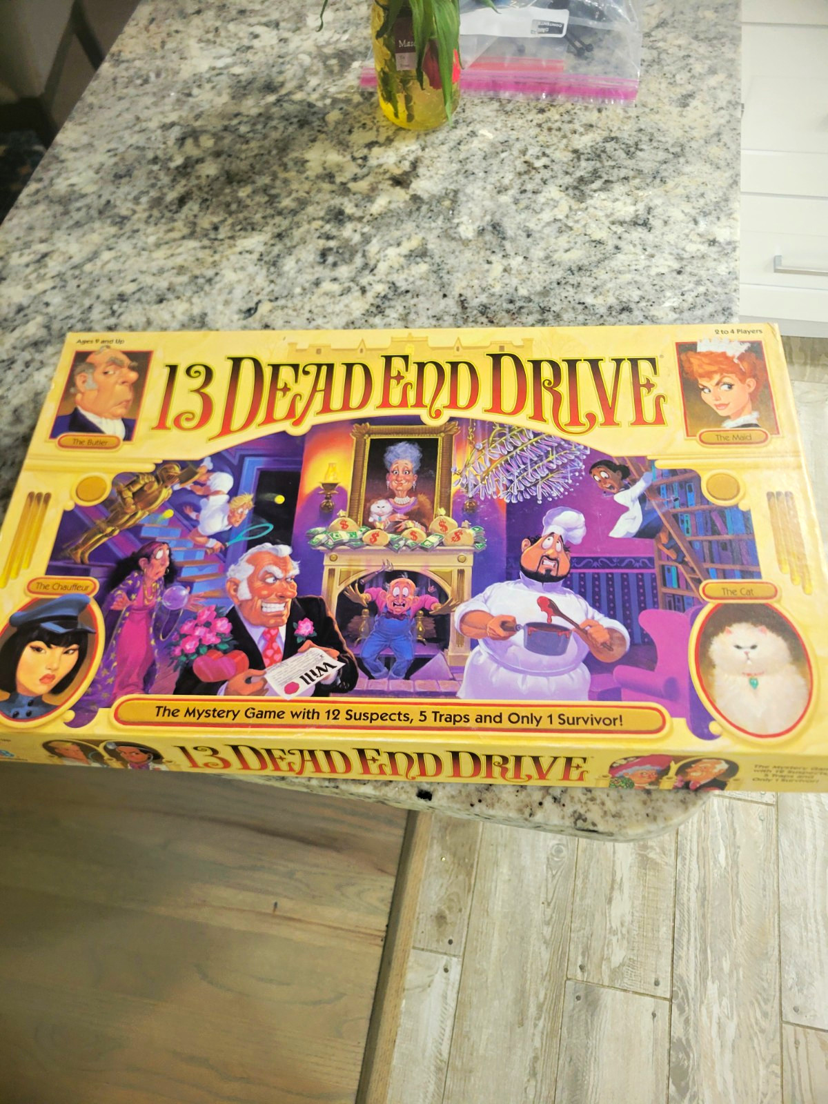 Hasbro 13 Dead End Drive Mystery Board Game Celebrating 25 Years 2+ 8+