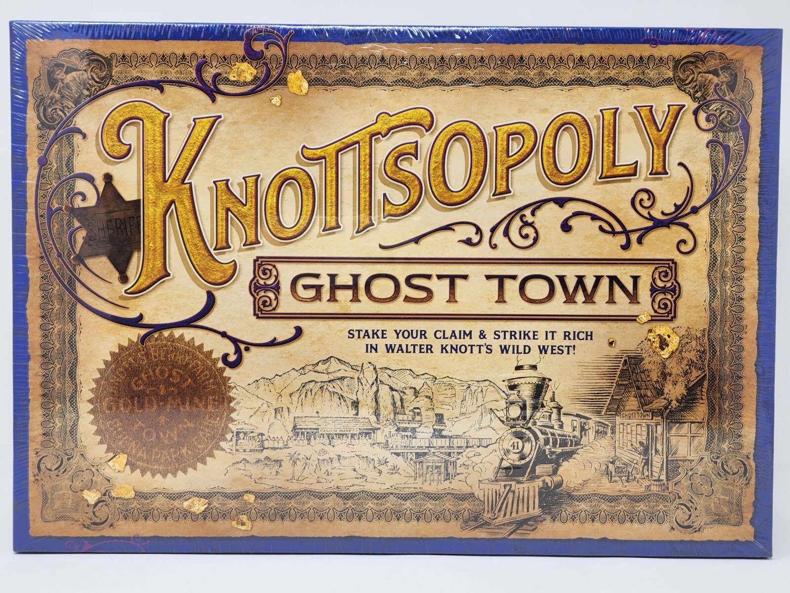 Knottsopoly Ghost Town Edition – Knott’s Berry Farm Board Game, Made in USA, NEW