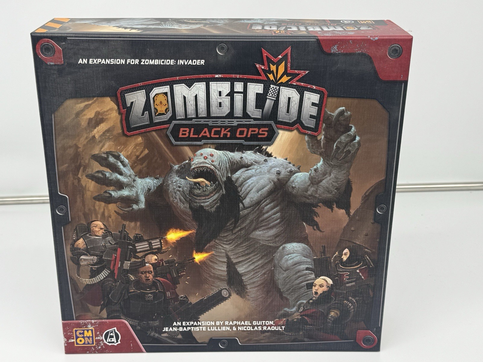 Zombicide Black Ops Board Game 100% Complete Unpunched NEW OPEN BOX