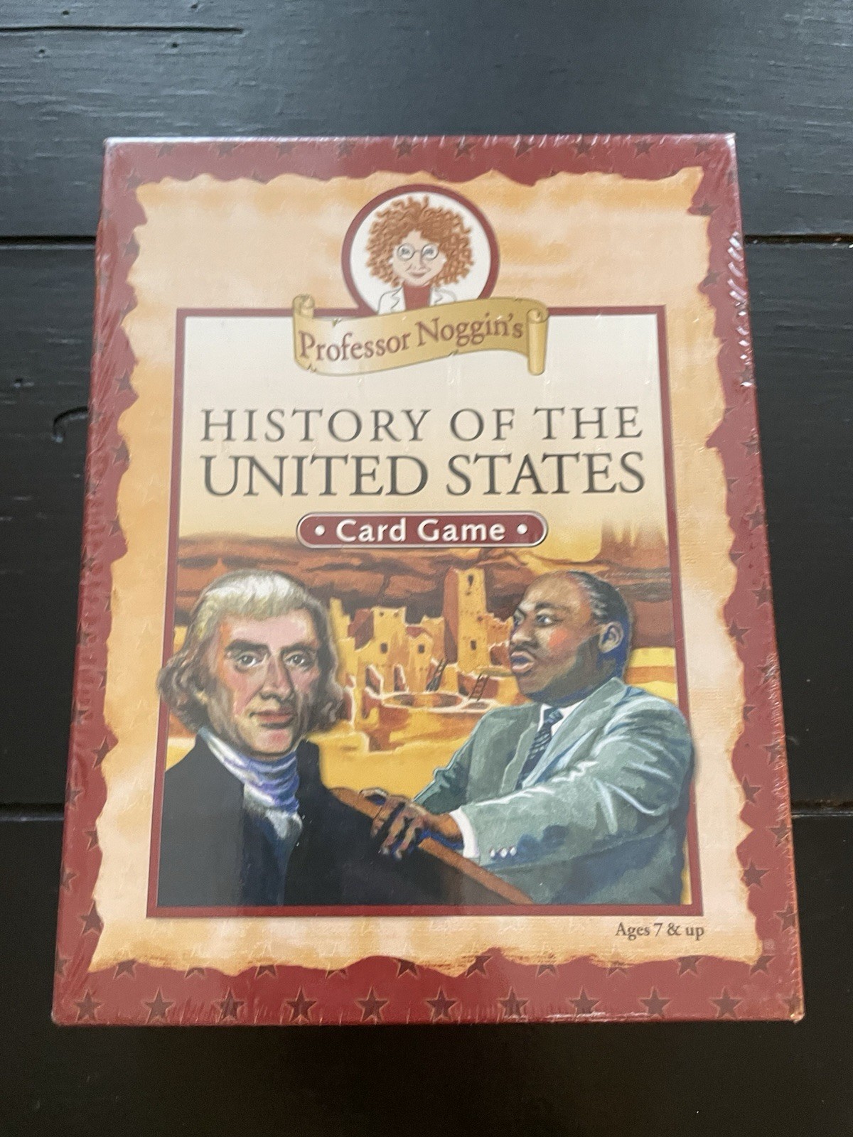 NEW SEALED Professor Noggins History Of The United States Card Game Home School
