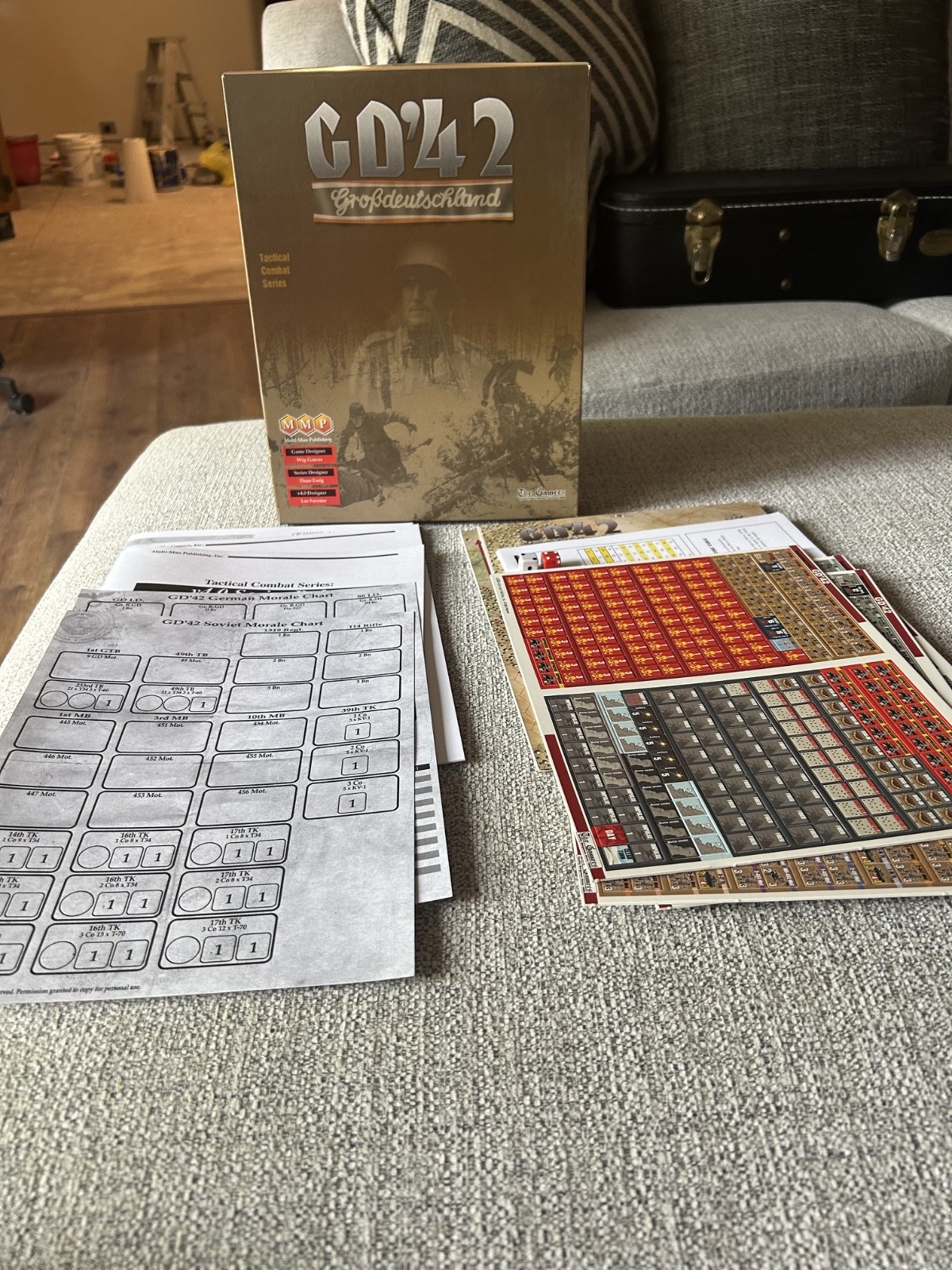 GD ’42: Grossdeutschland The Gamers, Multi Man Publishing-opened never played-G1