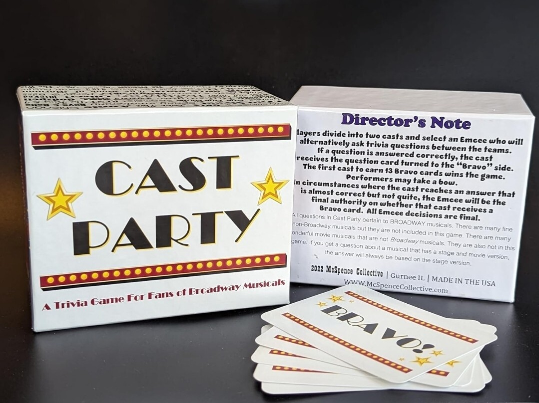 CAST Party! | A Broadway Musical Trivia Game for People Who Randomly Sing… *NEW*
