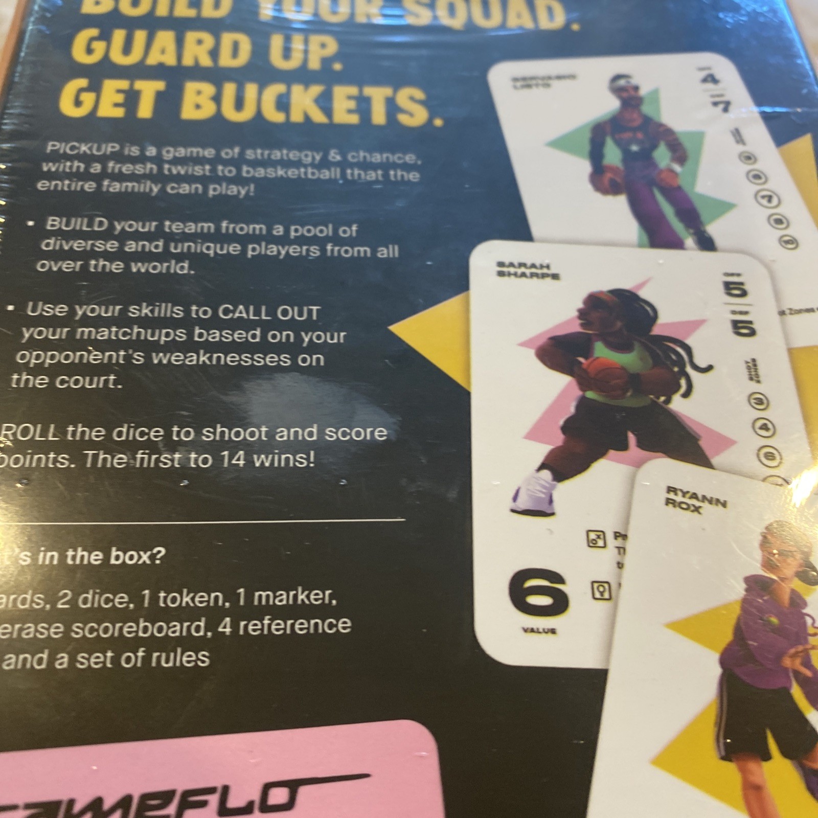 Pickup Basketball Card Game – Party Edition New & Sealed