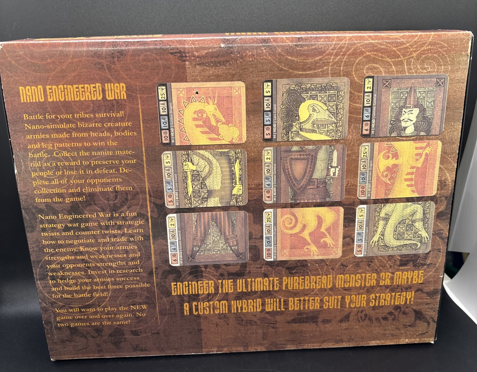 Nano Engineered War Game By Nether Cottage Games Never Played Complete Rare