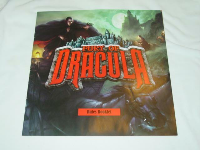 Fantasy Flight – FURY of DRACULA – A Board Game of Gothic Horror (SEALED PARTS)