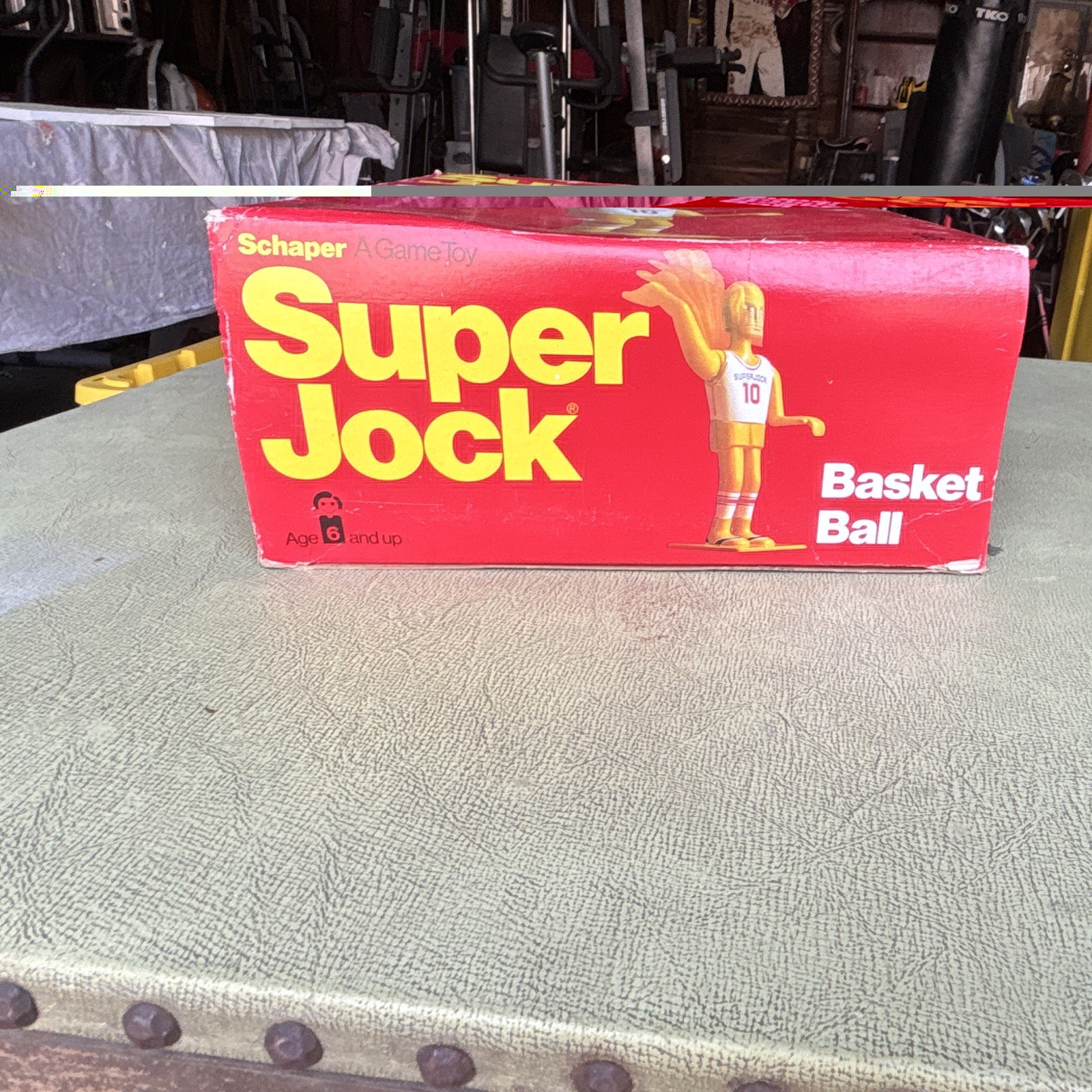 Schaper Super Jock Basket Ball Game Vintage 1978 Basketball 2 Players Age 6+