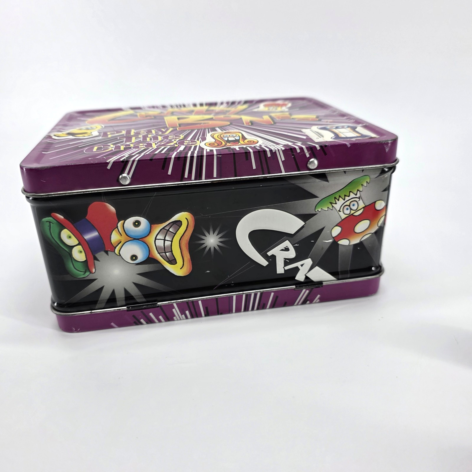 Vintage 2000 Mcdonald’s Gogos Crazy Bones Lot Gold Glitter Halloween Lunch Tin