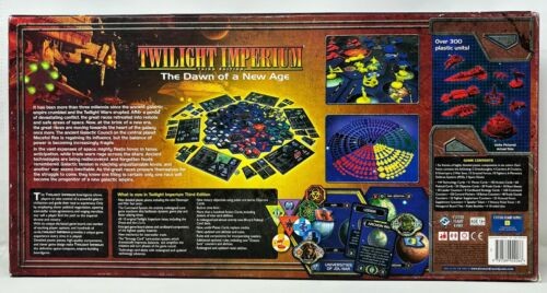 Twilight Imperium 3rd Edition – 3 To 6 Players – Ages 14+ [USED – OPEN BOX]