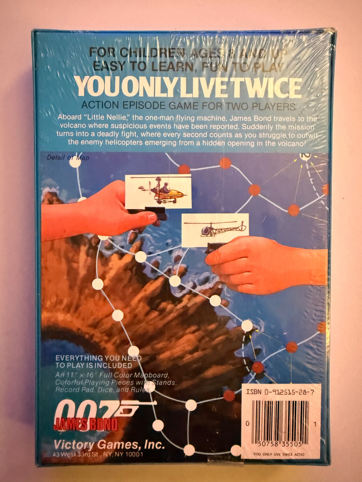You Only Live Twice Action Episode Game (007 James Bond) Sealed