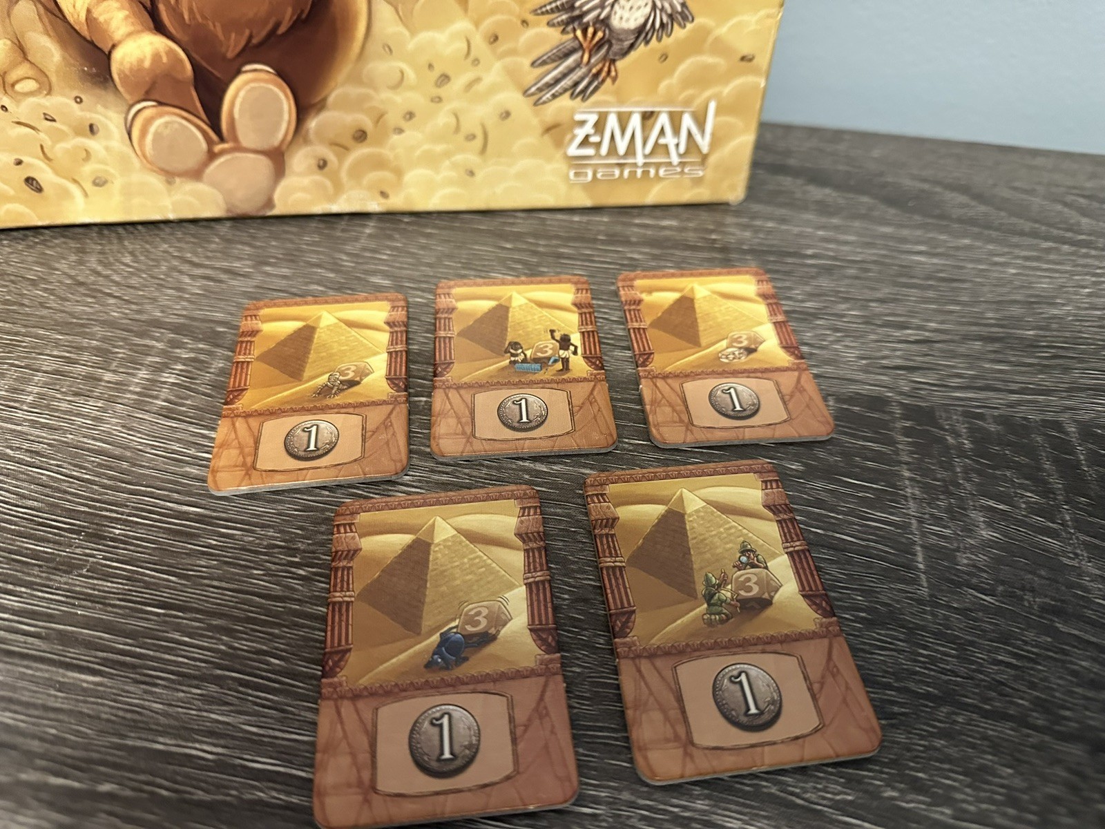 Camel Up Board Game First Edition Replacement Pyramid Cards/ Tiles