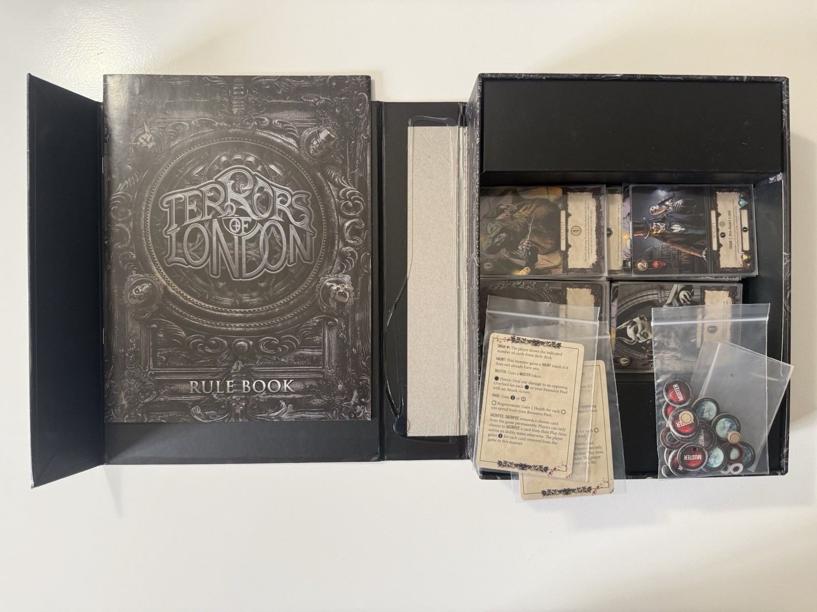 Terrors Of London Board Game (Kolossal Games) – 100% Complete, Fully Sleeved
