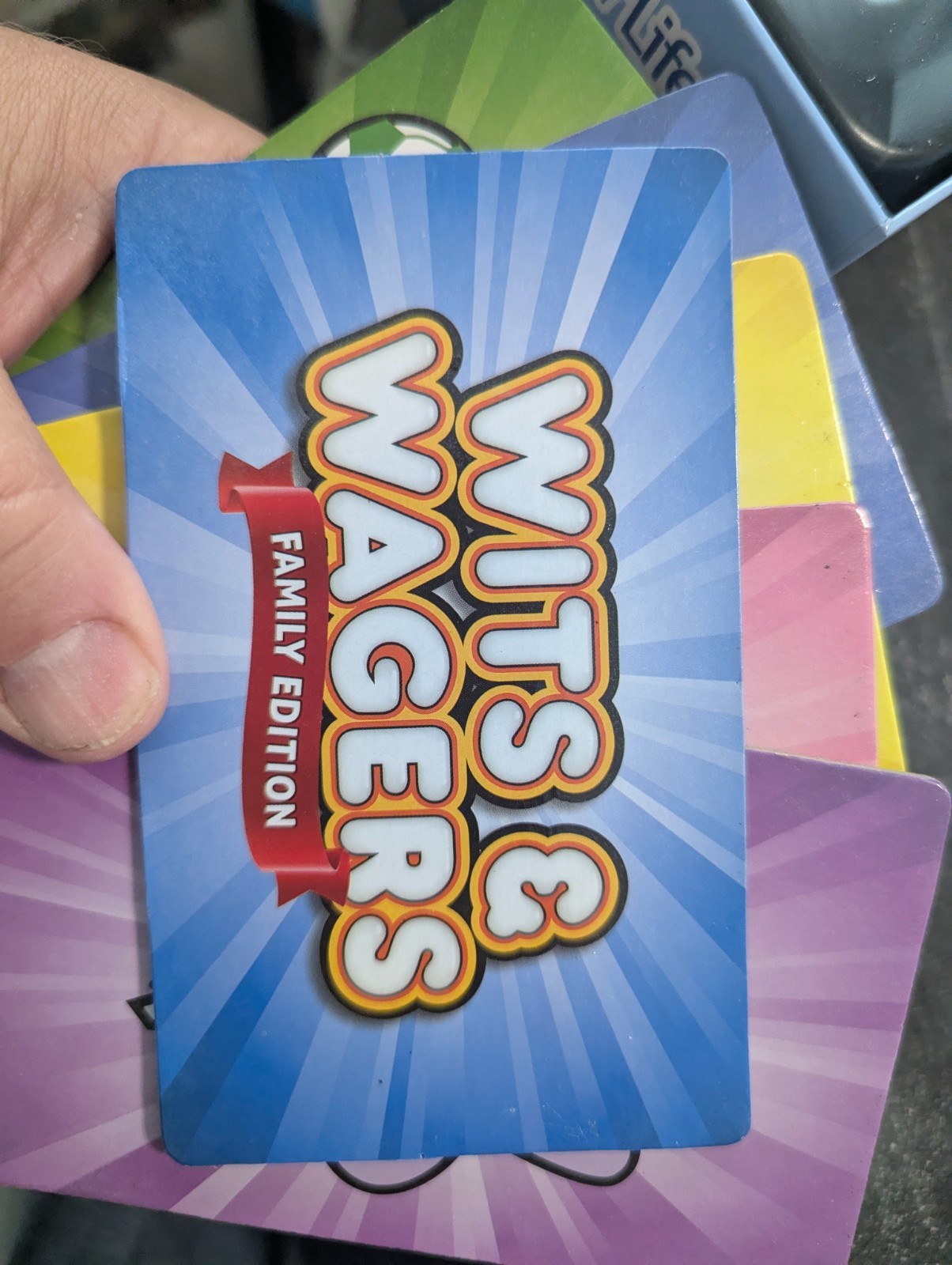 WITS & WAGERS Family Edition Board Game 100% COMPLETE 2013 MULTI AWARD WINNER